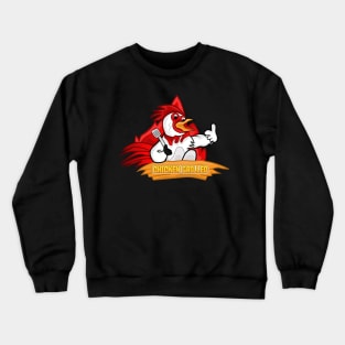 chicken grilled Crewneck Sweatshirt